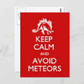 Kalm bewaren Vermijd het briefkaart Meteors (Voorkant / Achterkant)