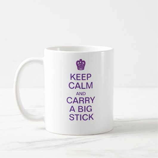 Kalm Big Stick mok houden (Links)