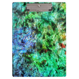 Kalm blauw abstract klembord,Verbluffend glad blau Klembord