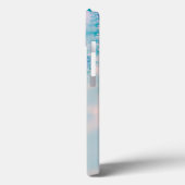 Kalm Blauwe Meditatie Vlinder Kunst Case-Mate iPhone Case (Achterkant / Links)