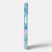 Kalm Blauwe Meditatie Vlinder Kunst Case-Mate iPhone Case (Achterkant / Rechts)