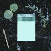 Kalm Blauwgroen Leafy Shimmer Psychotherapie of Co Post-it® Notes