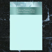 Kalm Blauwgroen Leafy Shimmer Psychotherapie of Co Post-it® Notes