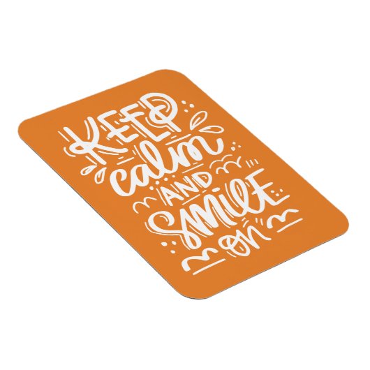 Kalm blijven en glimlachen magneet (Rechterzijde)