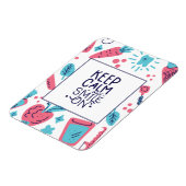 Kalm blijven en glimlachen | Snop. Magneet (Linkerzijde)