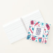 Kalm blijven en glimlachen | Snop. Notitieboek (Binnen)