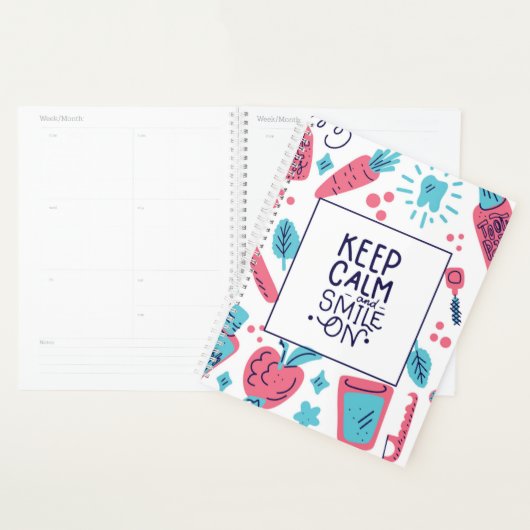 Kalm blijven en glimlachen | Snop. Planner (Display)