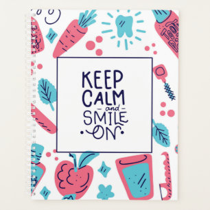 Kalm blijven en glimlachen Snop. Planner