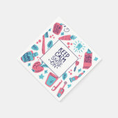 Kalm blijven en glimlachen | Snop. Servet (Hoek)