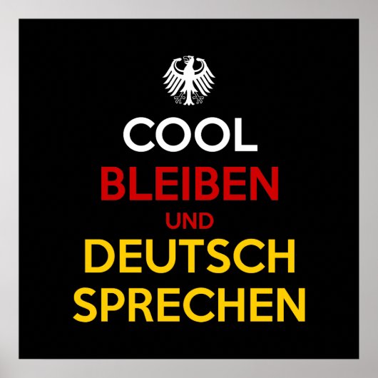 Kalm Blijven en Nederlands Sprechen is replaced wi Poster (Voorkant)