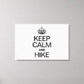 KALM BLIJVEN EN WANDELEN CANVAS AFDRUK (Voorkant)