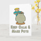 Kalm blijven kaart (Gele Bloem)