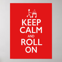 Kalm blijven - Muziek Poster