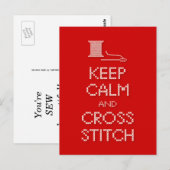 Kalm Briefkaart houden (Voorkant / Achterkant)