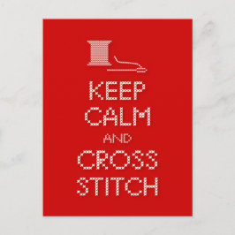 Kalm Briefkaart houden