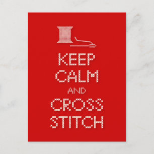 Kalm Briefkaart houden