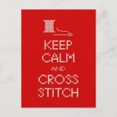 Kalm Briefkaart houden (Voorkant)