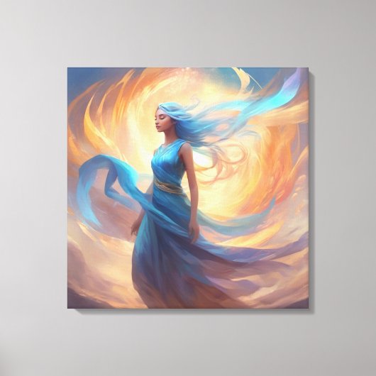 kalm canvas afdruk (Voorkant)