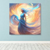 kalm canvas afdruk (Insitu (Houten vloer))