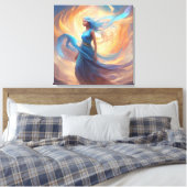 kalm canvas afdruk (Insitu (Slaapkamer))