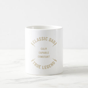 Kalm. Capabel. Constant. Cadeaus voor Vaderwaarder Koffiemok
