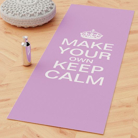  kalm citaat Yoga Mat