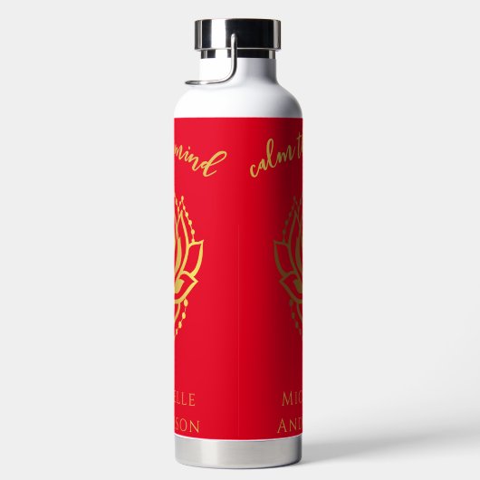 Kalm de flacon met het dennenwater waterfles (Rechts)