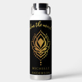 Kalm de flacon met het dennenwater waterfles (Voorkant)