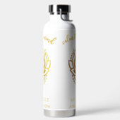 Kalm de flacon met het dennenwater waterfles (Links)