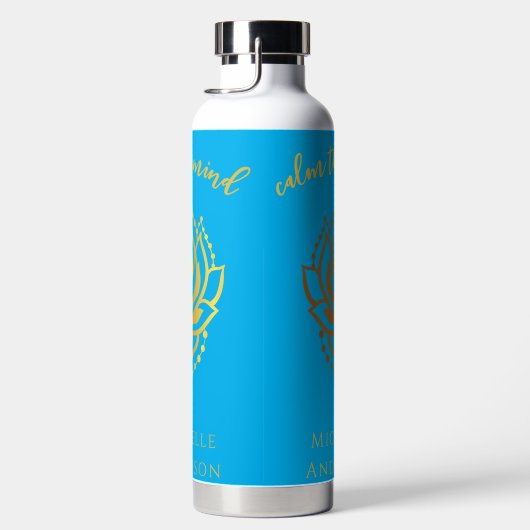 Kalm de flacon met het dennenwater waterfles (Rechts)