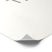 Kalm Denkpatroon Minimaal Decor. Muziek Citaat Poster (Hoek)