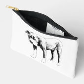 Kalm draagtasje, nette ritsen etui (Open)