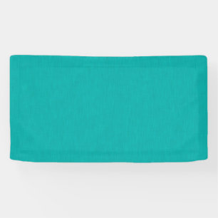 Kalm & eenvoudig  Turquoise gestructureerde achter Spandoek
