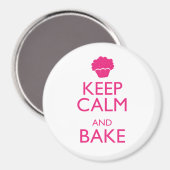 KALM EN BAKE BEWAREN MAGNEET (Voorkant / Achterkant)