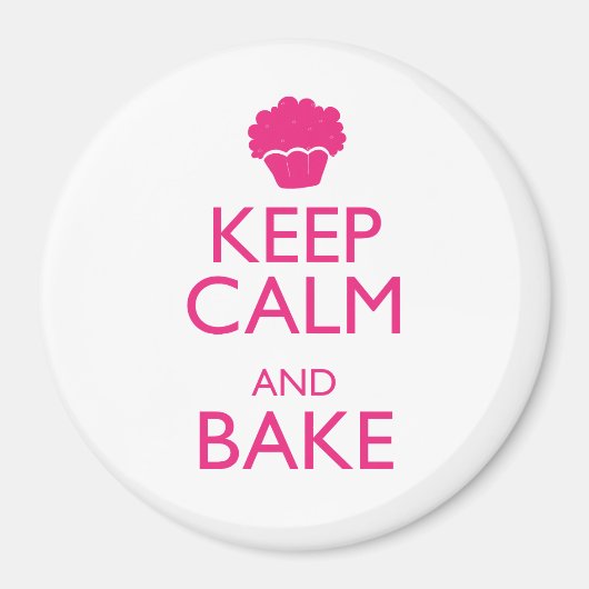 KALM EN BAKE BEWAREN MAGNEET (Voorkant)