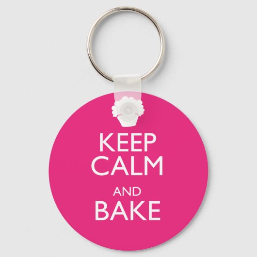 KALM EN BAKE BEWAREN SLEUTELHANGER (Voorkant)