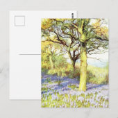 Kalm- en bloemlandschap briefkaart (Voorkant / Achterkant)