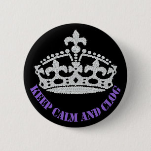 Kalm en Clog Diamond Crown Button