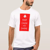 KALM EN DABKE-Libanon T-shirt BEHOUDEN (Voorkant)