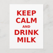 Kalm en Drink houden Briefkaart (Voorkant)