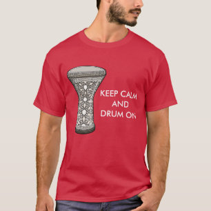 Kalm en droog houden t-shirt
