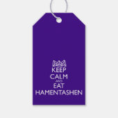 KALM EN EAT HAMENTASHEN BEWAREN CADEAULABEL (Voorkant)