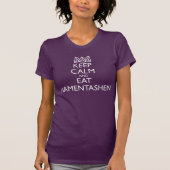 KALM EN EAT HAMENTASHEN BEWAREN T-SHIRT (Voorkant)