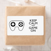 KALM EN GAME AAN - GAMPAD BEWAREN ETIKET (Insitu)