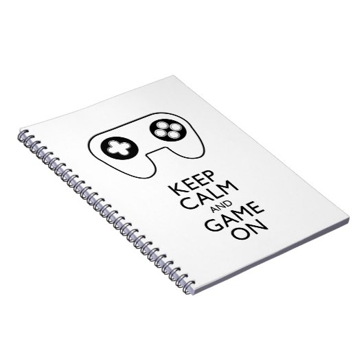 KALM EN GAME AAN - GAMPAD BEWAREN NOTITIEBOEK (Rechterzijde)