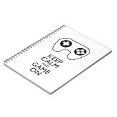KALM EN GAME AAN - GAMPAD BEWAREN NOTITIEBOEK (Linkerzijde)