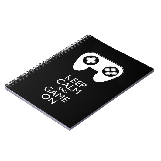 KALM EN GAME AAN - GAMPAD BEWAREN NOTITIEBOEK (Linkerzijde)