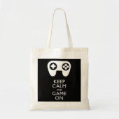 KALM EN GAME AAN - GAMPAD BEWAREN TOTE BAG (Voorkant)