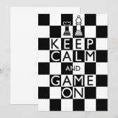 KALM EN GAME AAN - Kaas BEHOUDEN (Voorkant / Achterkant)