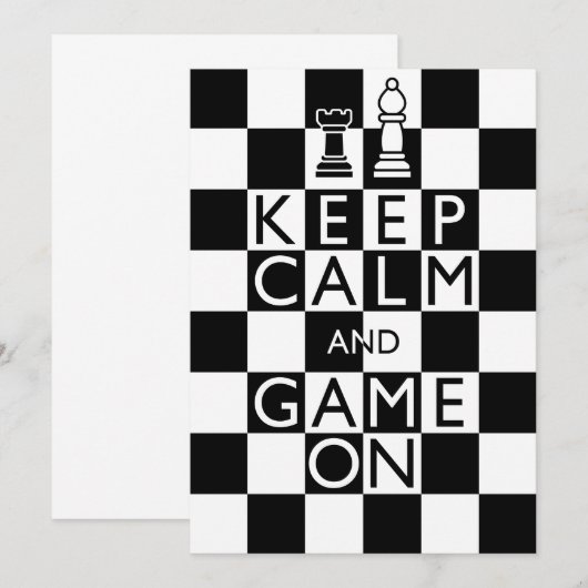 KALM EN GAME AAN - Kaas BEHOUDEN (Voorkant / Achterkant)